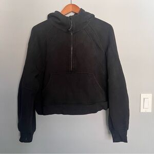 Lululemon Scuba Oversized 1/2 Zip Hoodie
Black Size Medium/Large